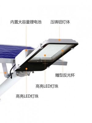 太陽能路燈用的是什么電池